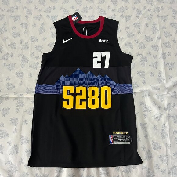 NBA Jamal Murray Denver Nuggets Fanatics S280 Black #27 Jersey - Picture 1 of 6